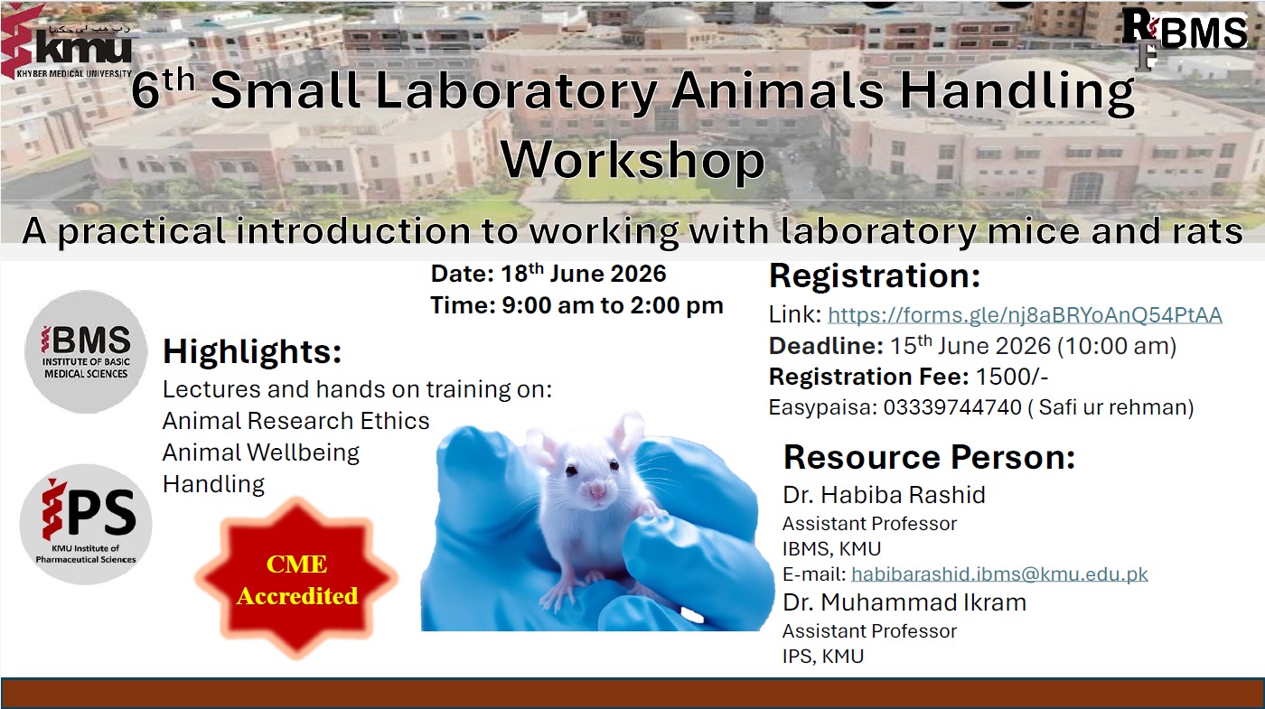 6th Small Laboratory Animals Handling Workshop