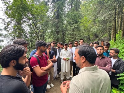 Pharmacognosy Field Trip to Nathiagali for Medicinal Plant Collection